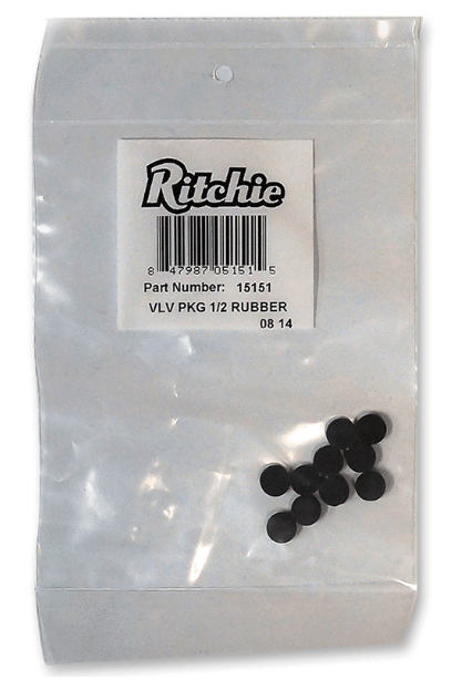1/2-inch Valve Rubber Package 15151